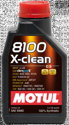 8100 X-CLEAN 5W-40 1L